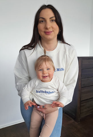 Hallelujah Baby Sweatshirt - Matching